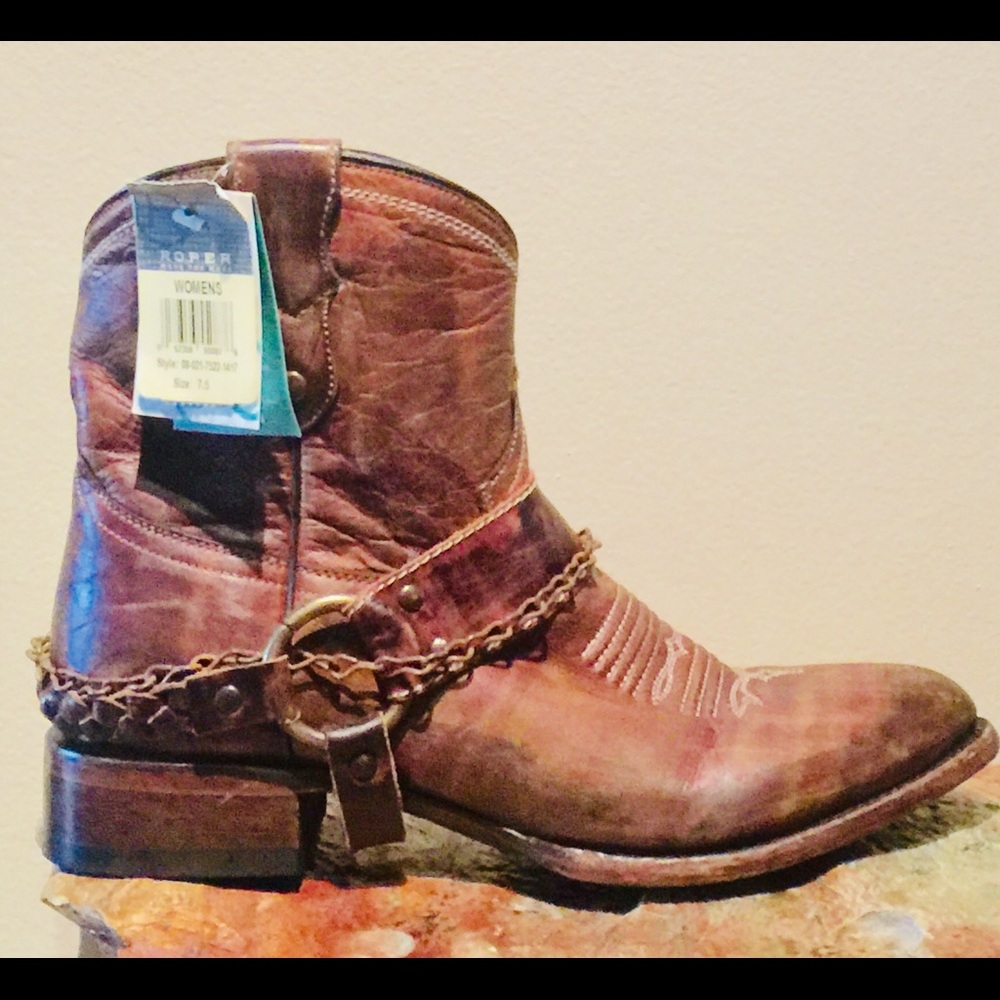 Women’s Roper Western Leather Boots